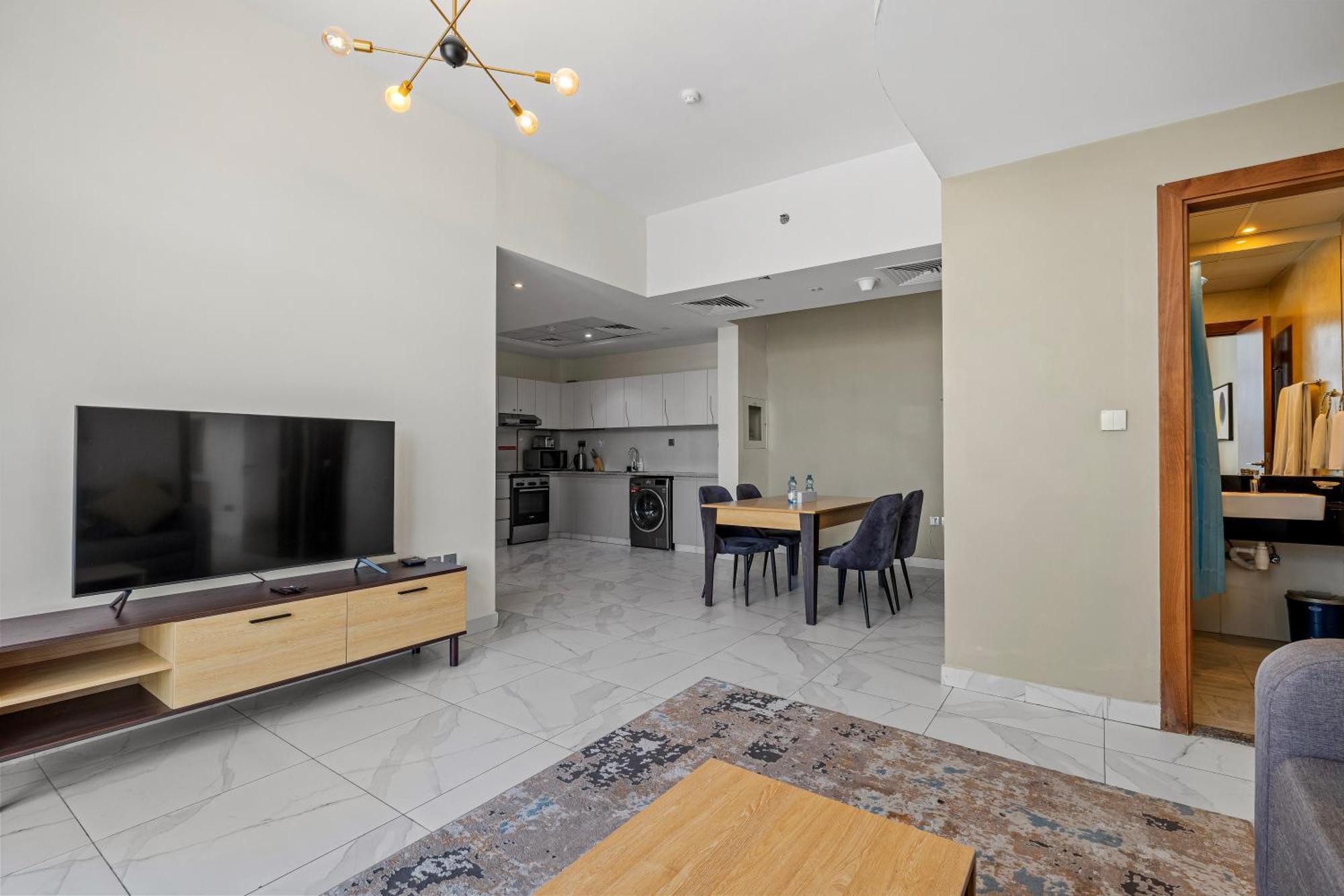 Unlock Waters Edge Apartment Dubai Bagian luar foto