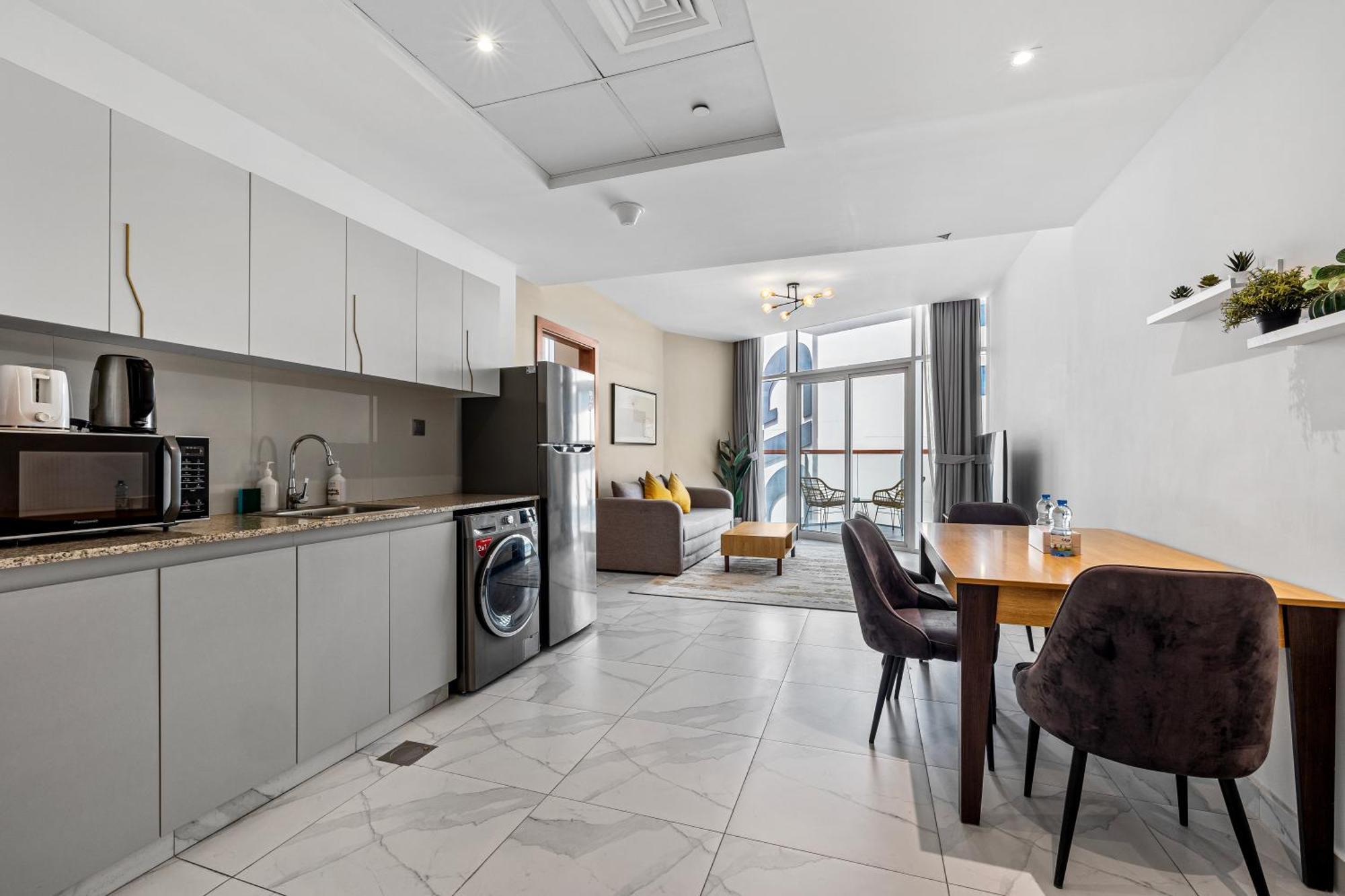 Unlock Waters Edge Apartment Dubai Bagian luar foto