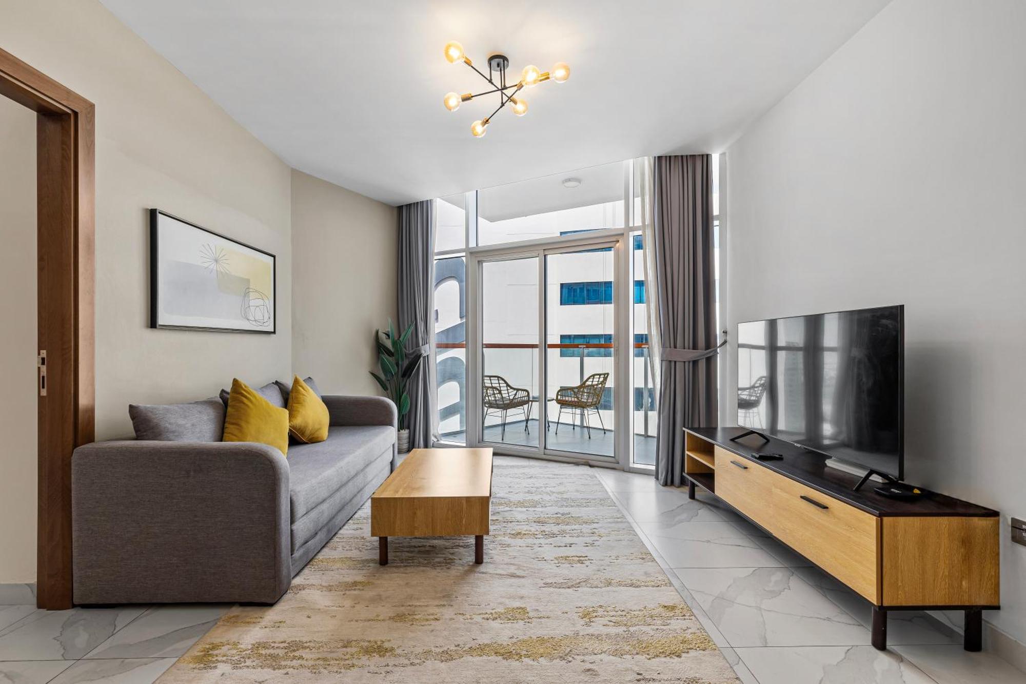 Unlock Waters Edge Apartment Dubai Bagian luar foto