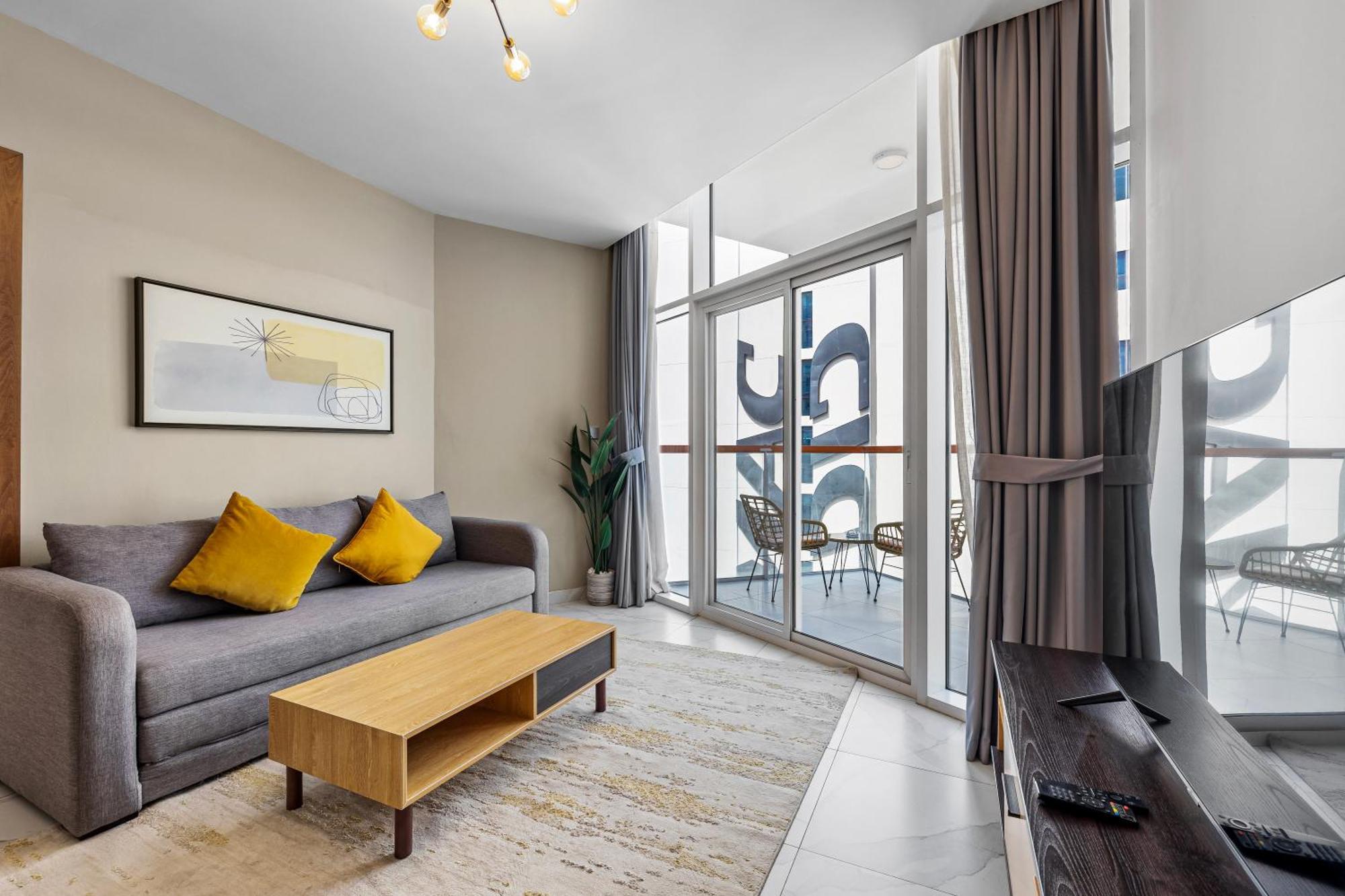 Unlock Waters Edge Apartment Dubai Bagian luar foto