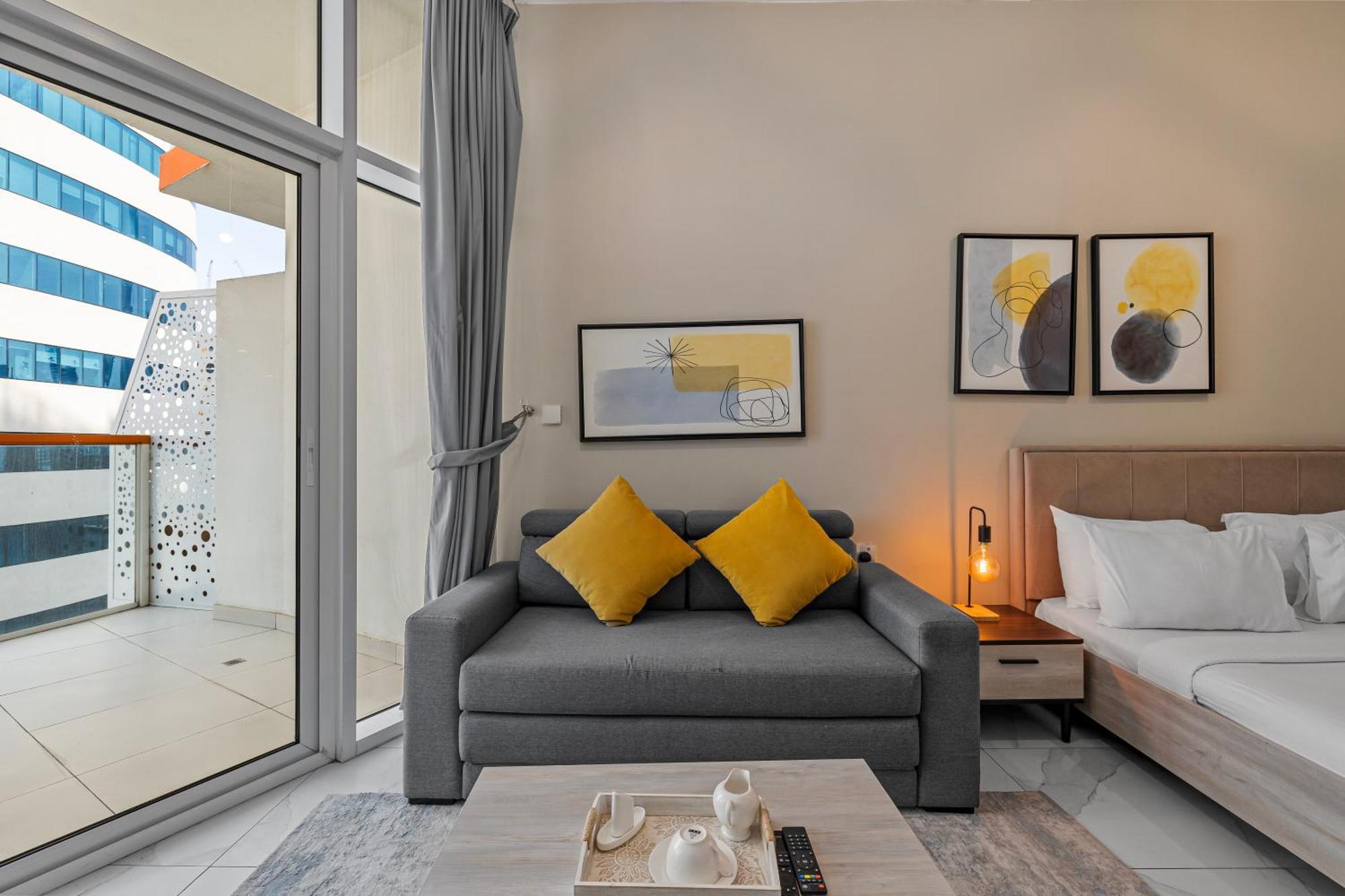 Unlock Waters Edge Apartment Dubai Bagian luar foto